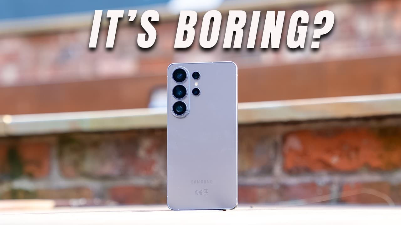 YouTube thumbnail from Samsung Galaxy S26 Ultra review video