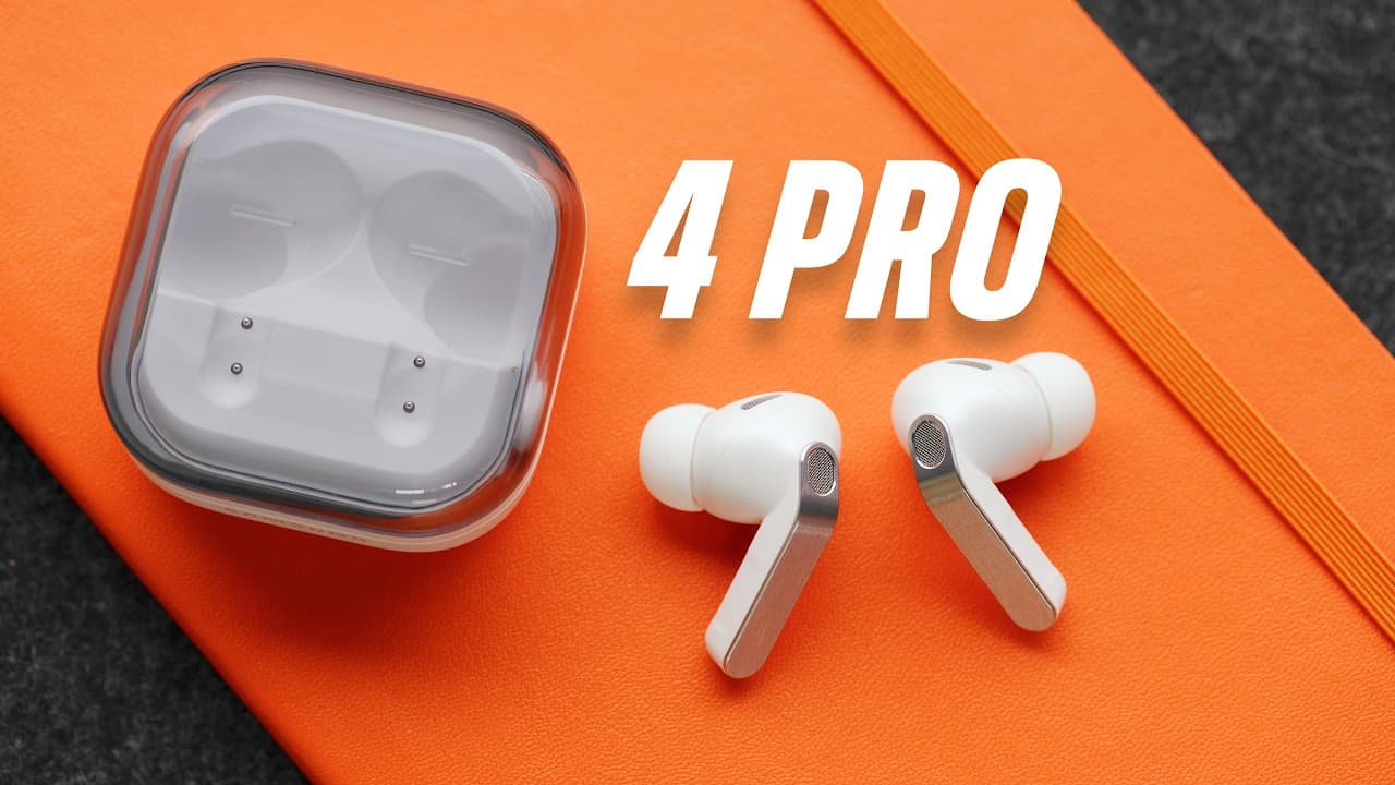 MKBHD reviewing Samsung Galaxy Buds 4 Pro